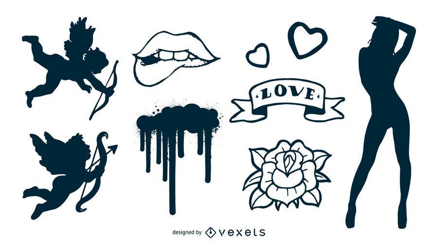 900x503 Mixed Crazy Items Free Vector Pack