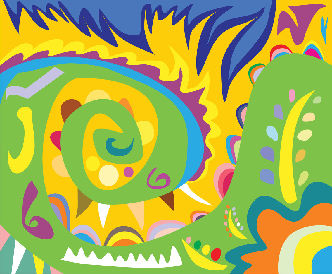 1136x936 Crazy Hippie Background Vector Vector Art Graphics