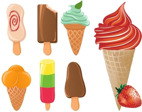 467x368 Ice Cream Free Vector Download