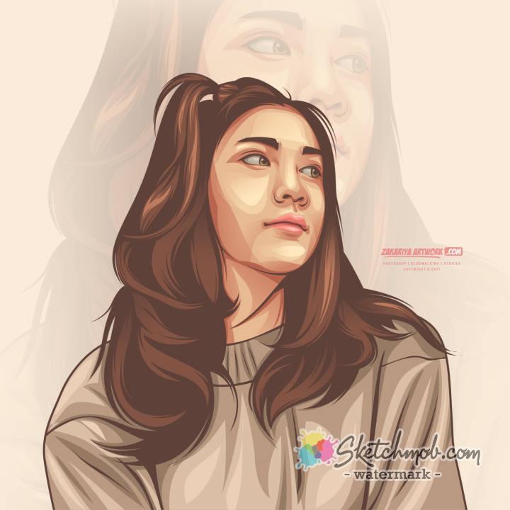 720x720 Custom Create A Realistic Vector Art Art Commission Sketchmob