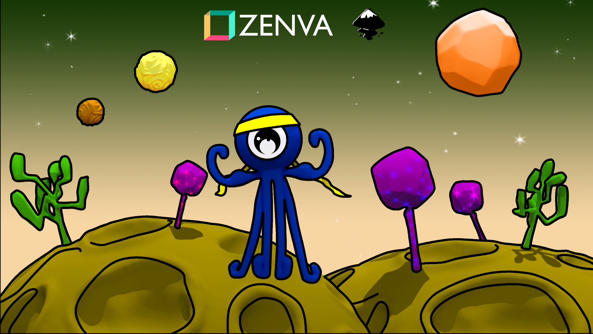 2048x1152 Create Vector Game Artwork With Inkscape Zenva Academy