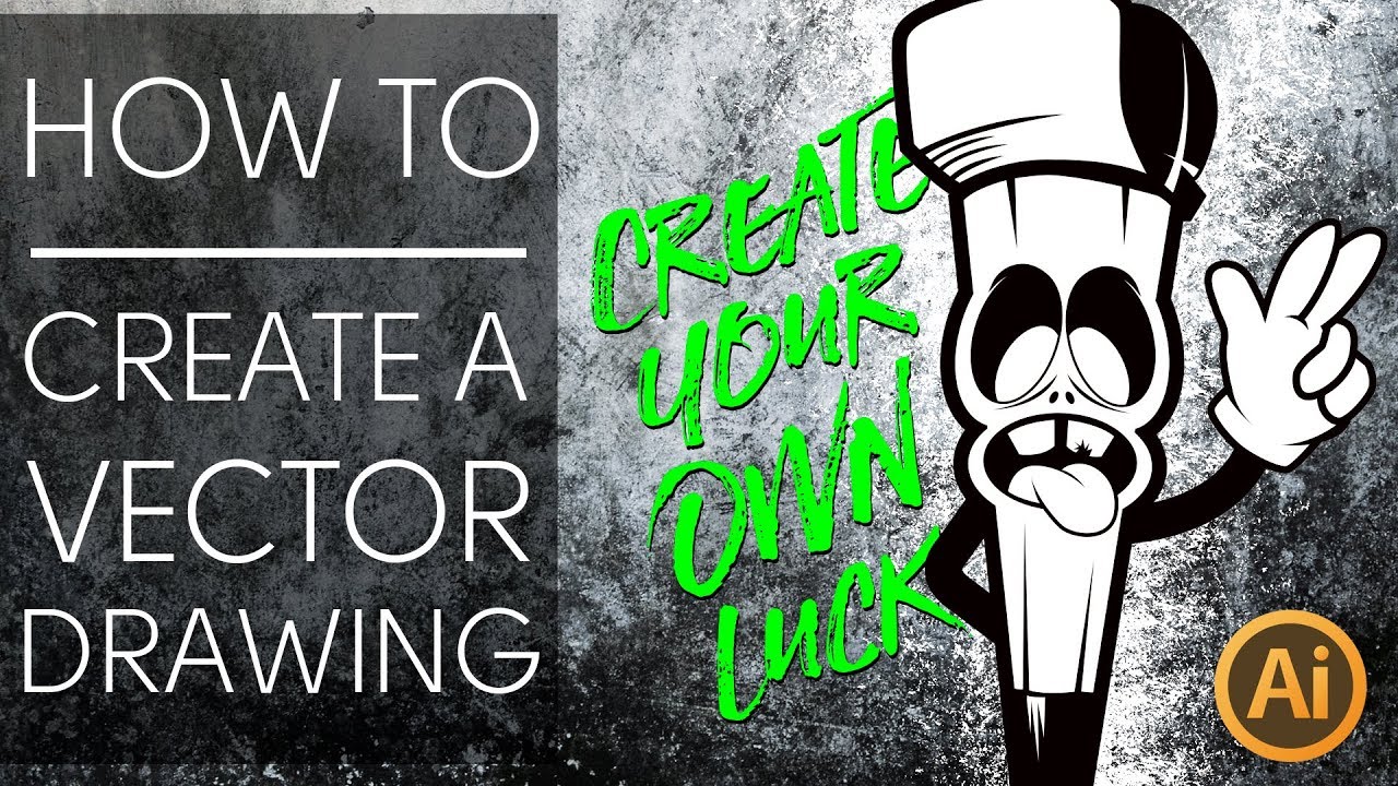 How To Create A Vector Drawing Draw In Illustrator From Scratch 1280x720 How To Create A Vector Drawing Draw In Illustrator From Scratch