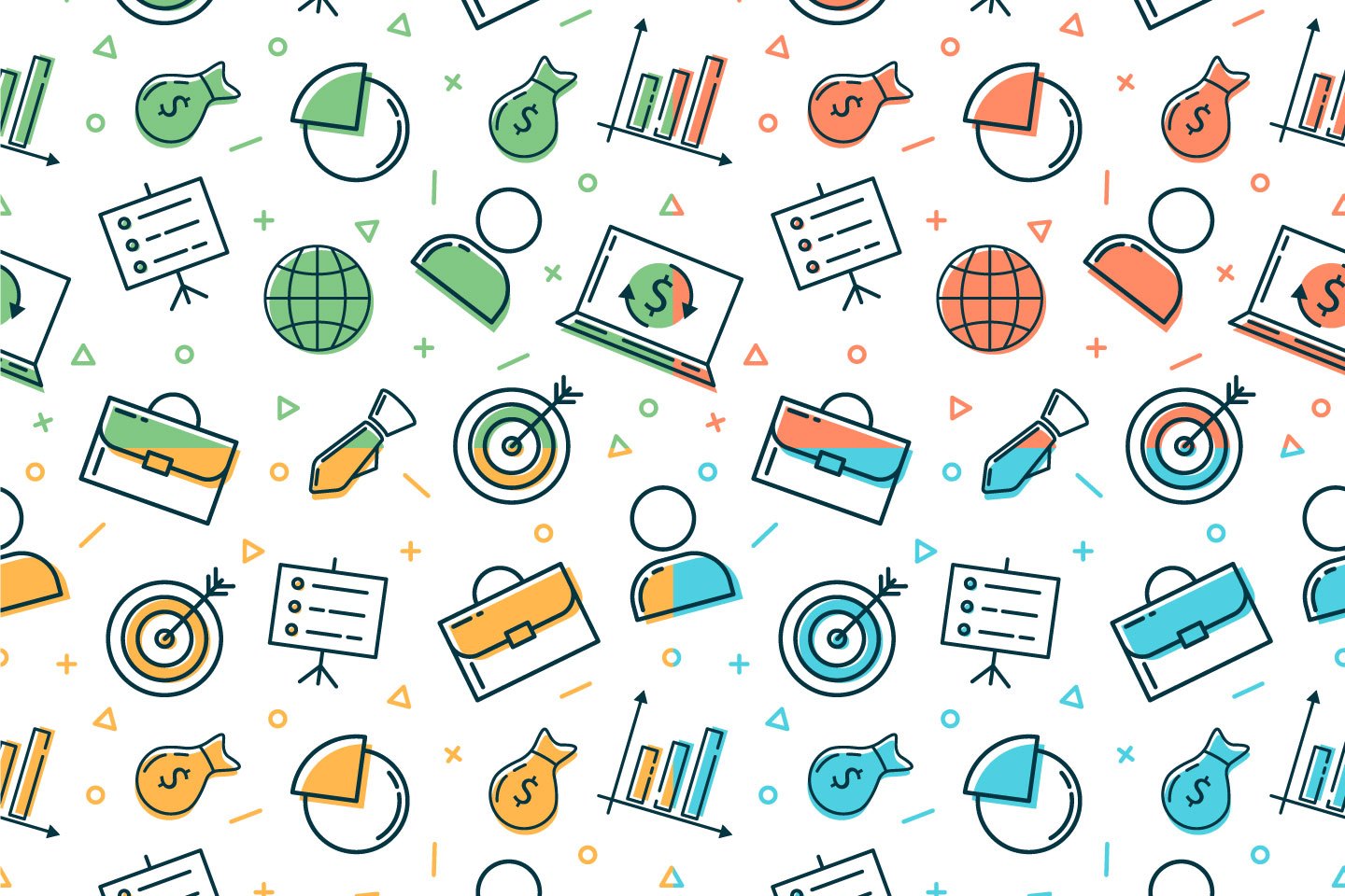 Business Vector Seamless Free Pattern 1440x960 Business Vector Seamless Free Pattern