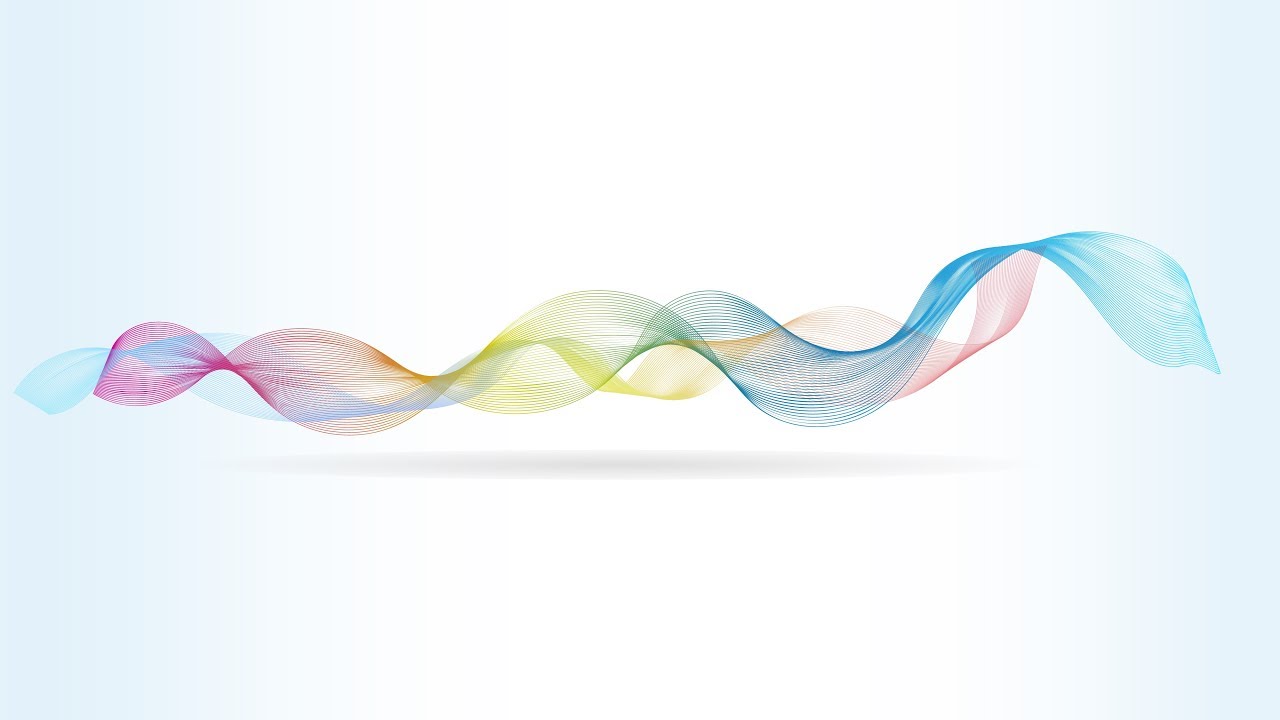 1280x720 How To Create A Colorful Blending Wave Vector In Illustrator