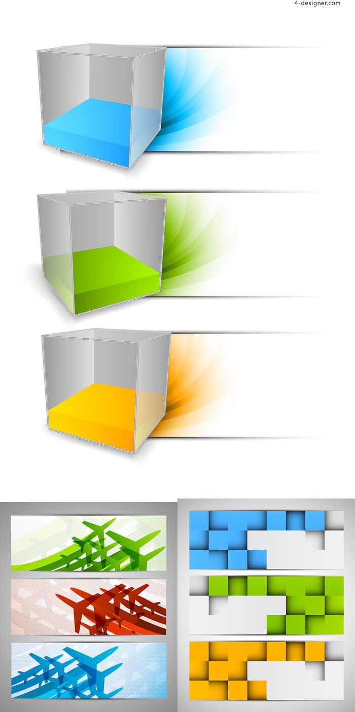 700x1404 Designer Color Creative Banner Vector Material