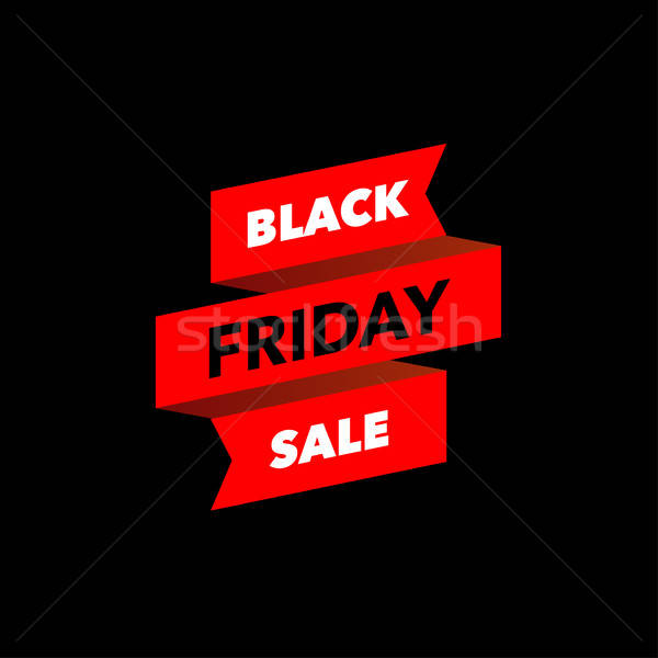 600x600 Black Friday Sale Design Template Creative Banner Vector Illus