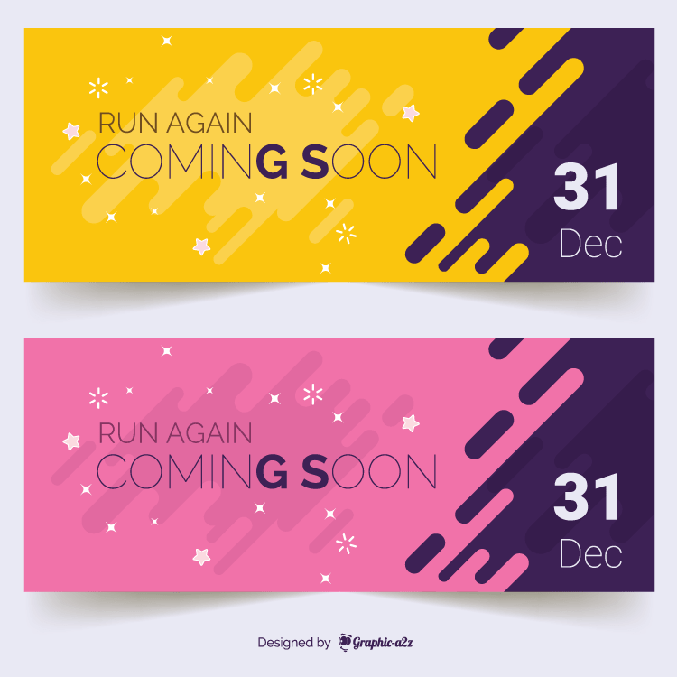 750x750 Creative Banner Vector Design For Coming Soon
