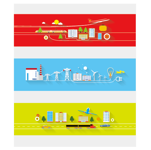 496x495 Creative Banners Web Design Vector Graphics Free Download