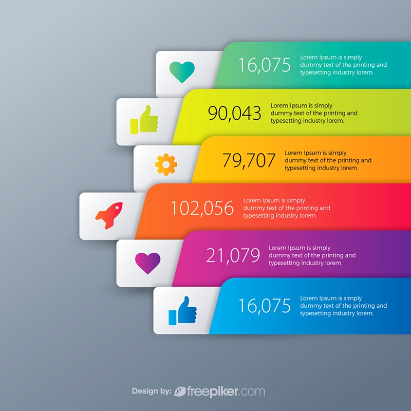 800x800 Freepiker Creative Banner Style Infographic