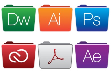 390x260 Adobe Icons