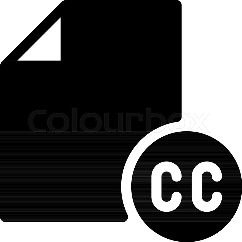 800x800 Creative Commons Stock Vector Colourbox