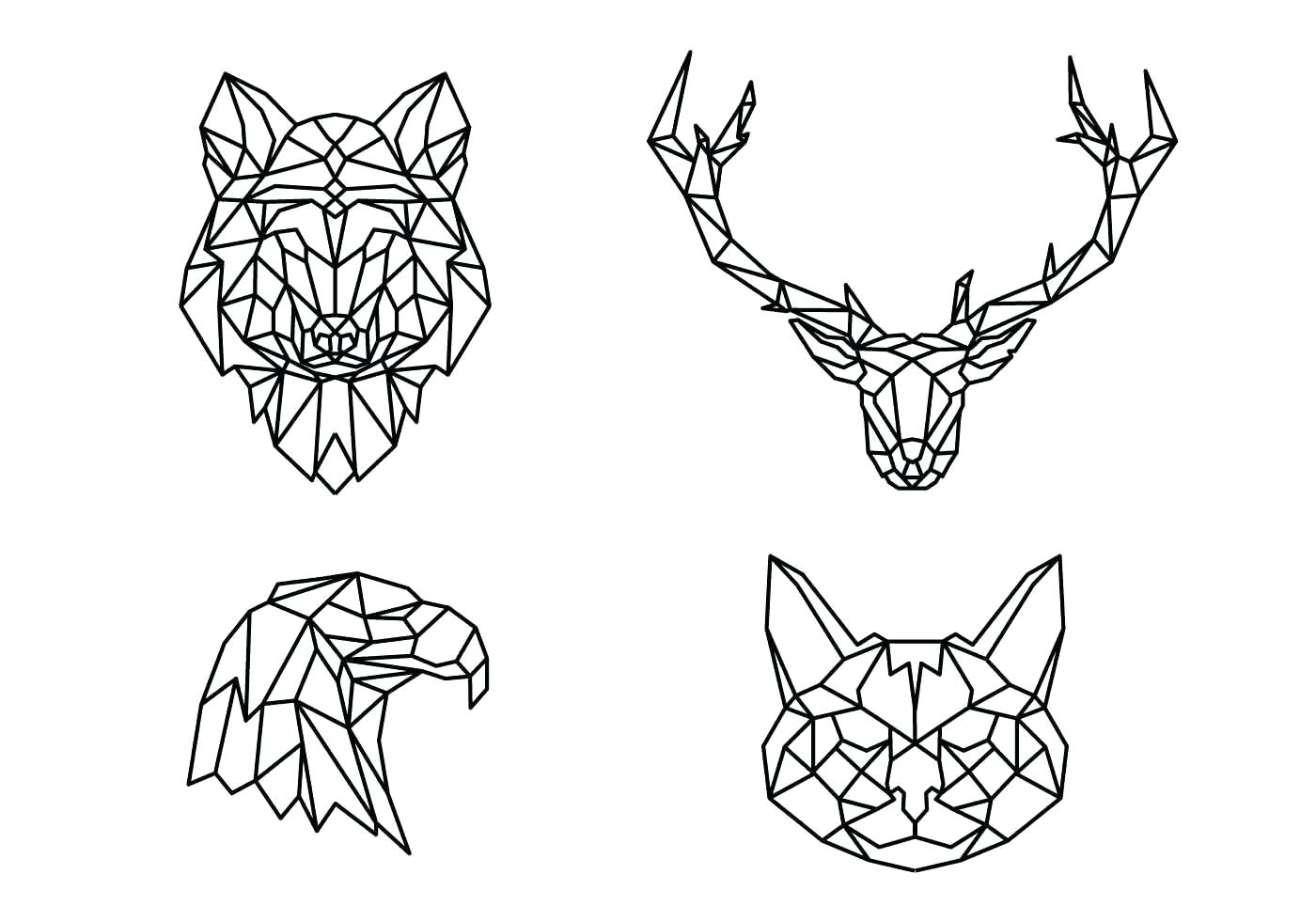 Free Geometric Art Coloring Pages 1400x980 Free Geometric Art Coloring Pages