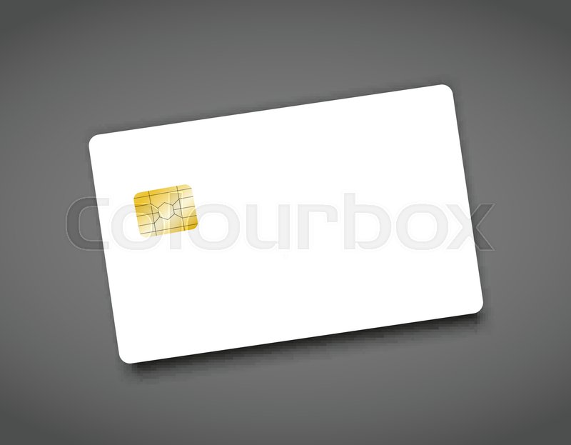 Credit Card Chip Vector At Collection Of Credit Card