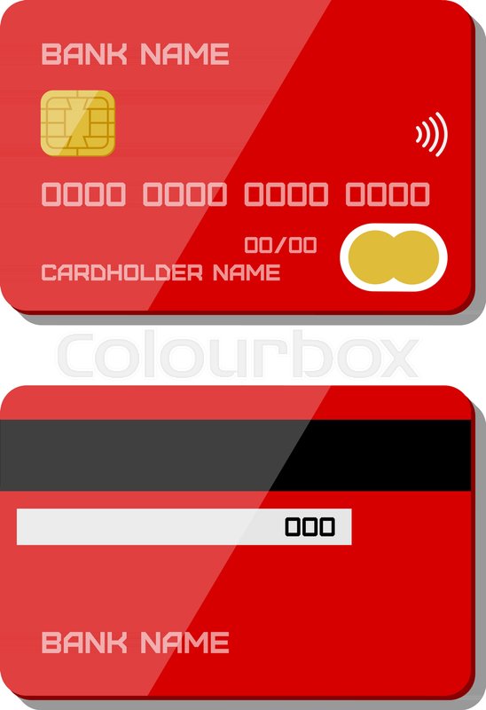 Credit Card Icons Flat Design Vector Stock Vector Colourbox 548x800 Credit Card Icons Flat Design Vector Stock Vector Colourbox
