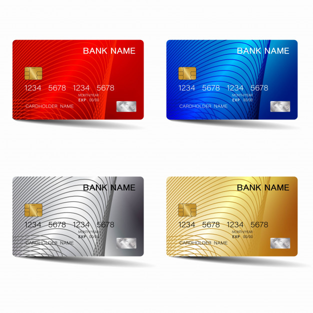 Credit Card Set Design Vector Premium Download 626x626 Credit Card Set Design Vector Premium Download