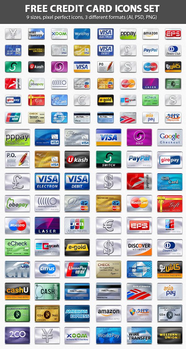 600x1122 Credit Card Icons Huge Collection Of Free Vector Creadit Card