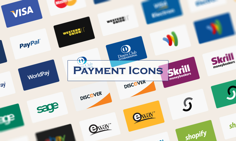 800x480 Free Download Payment Method Vector Icons