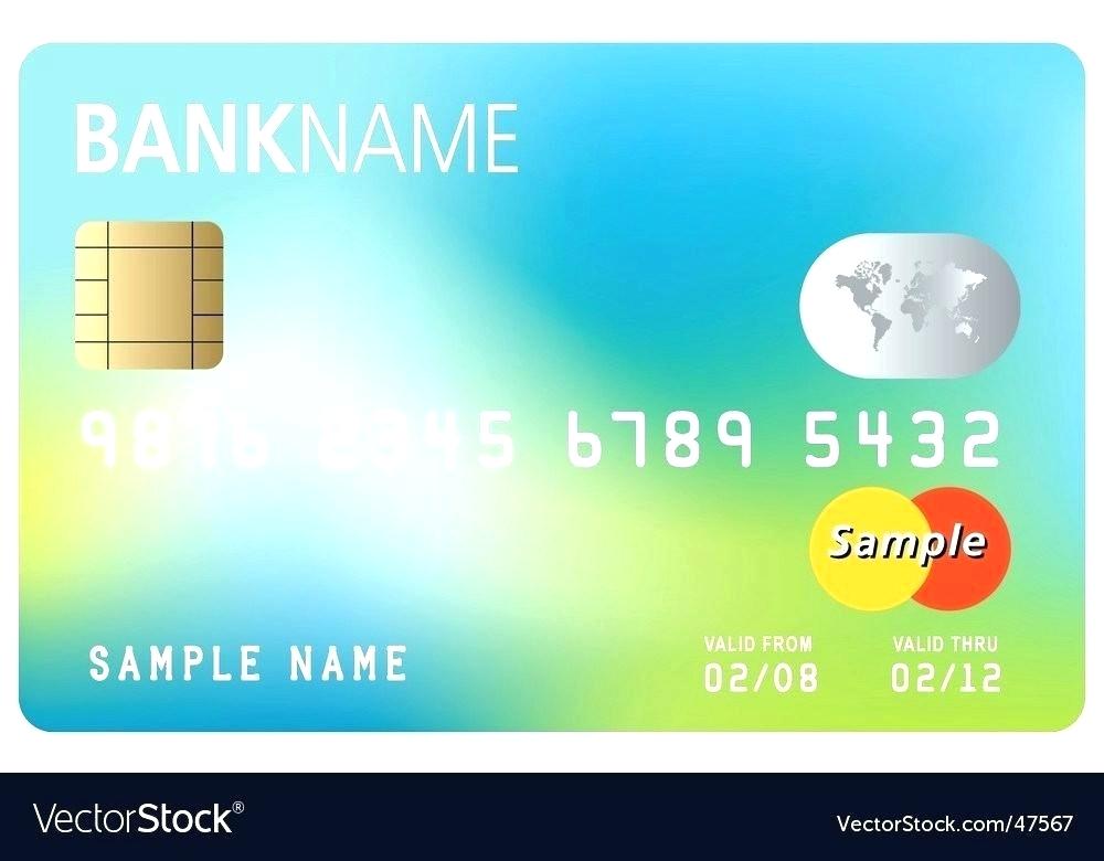 1000x780 Credit Card Template Royalty Free Vector Image Photoshop Birthday