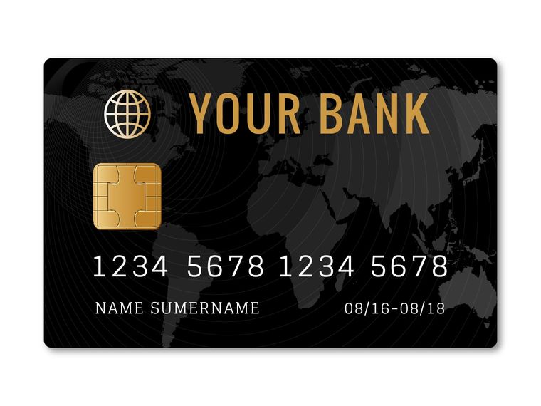 760x570 Credit Card Template Design