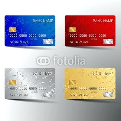 Credit Card Template Vector at Vectorified.com | Collection of Credit ...