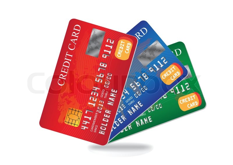 800x566 Credit Card And Debit Card Vector Stock Vector Colourbox