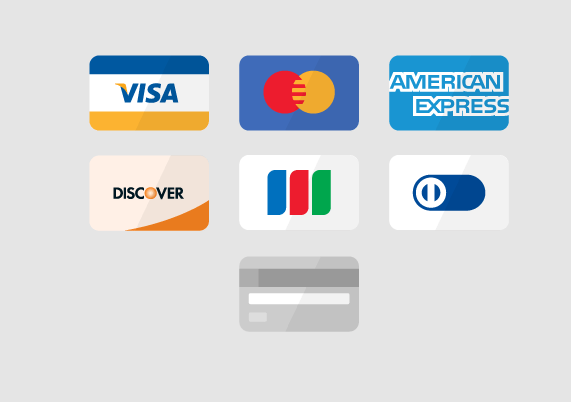 571x402 Free Flat Vector Credit Cards