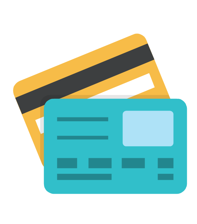 640x725 Credit Card Png