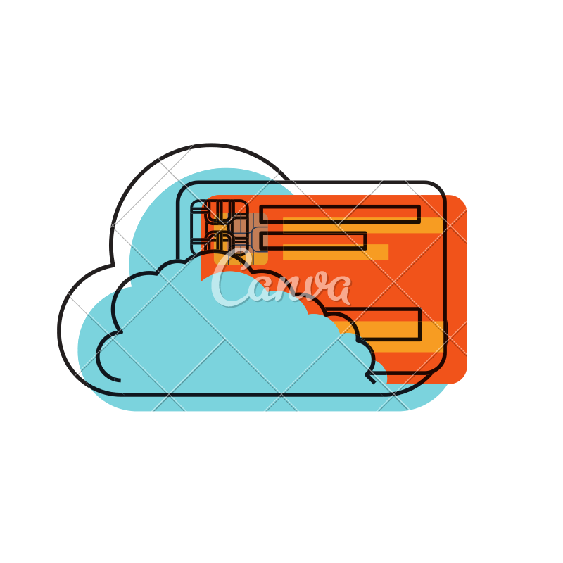 800x800 Credit Card Vector Illustration
