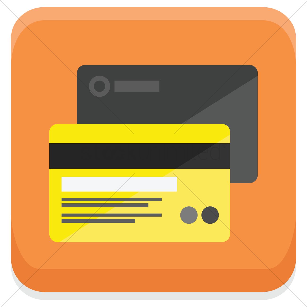 1300x1300 Credit Card Vector Image