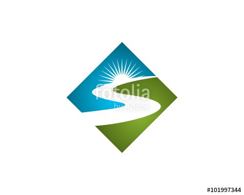 500x400 Diamond Shape River Or Creek Stock Image And Royalty Free Vector