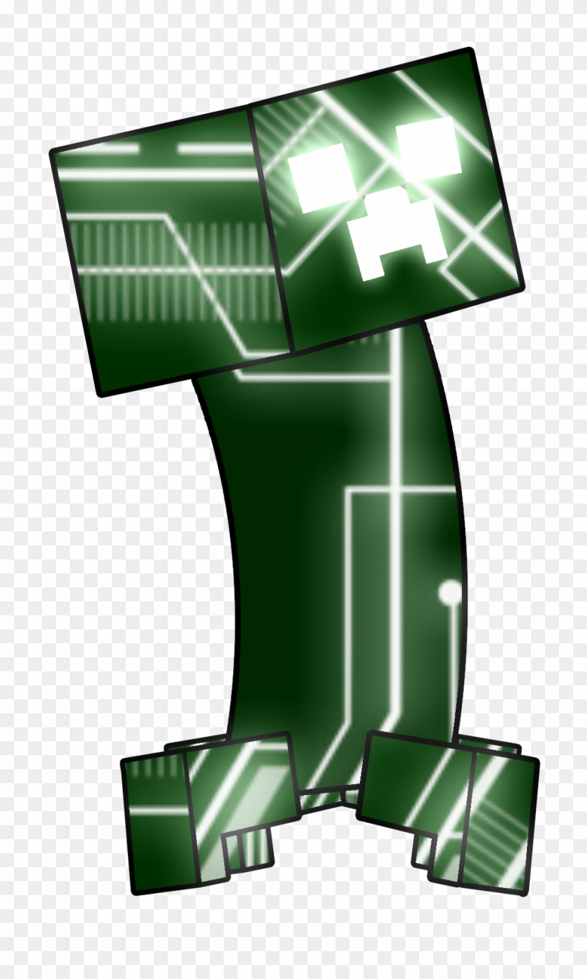 840x1400 Vector Cyborg Creeper