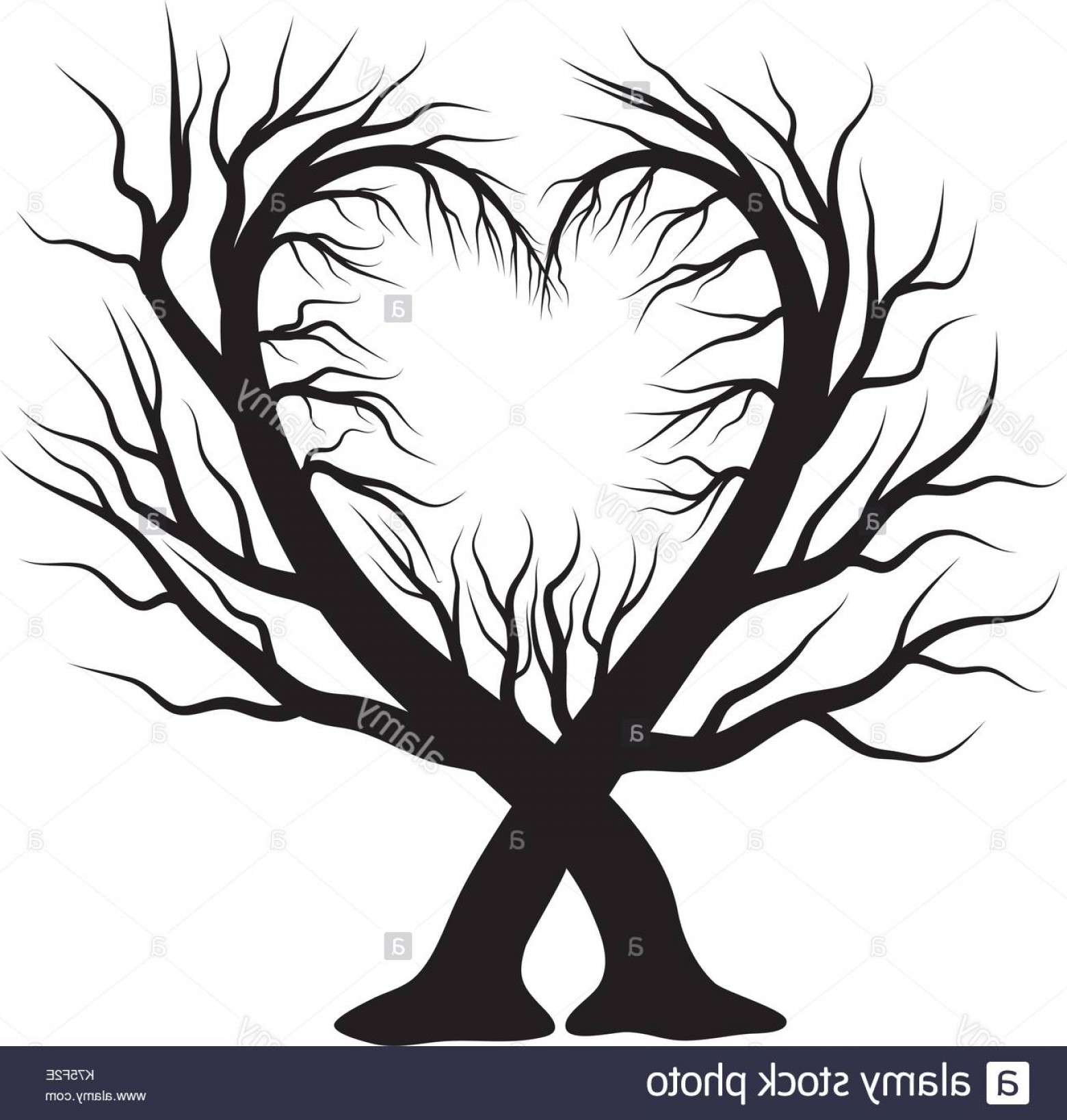 1560x1638 Heart Tree Vector Symbol Icon Design Beautiful Illustration