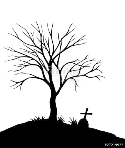 425x500 Spooky Tree Stock Image And Royalty Free Vector On Fotolia