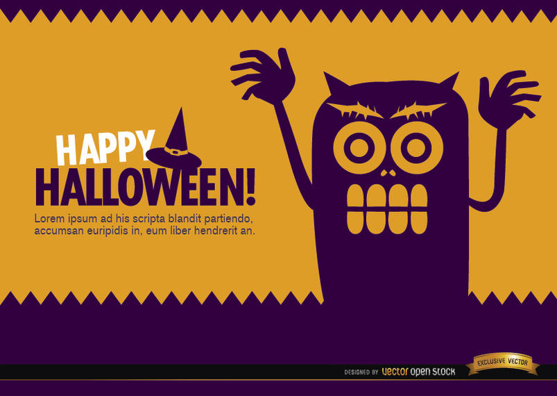 803x570 Halloween Creepy Monster Wallpaper