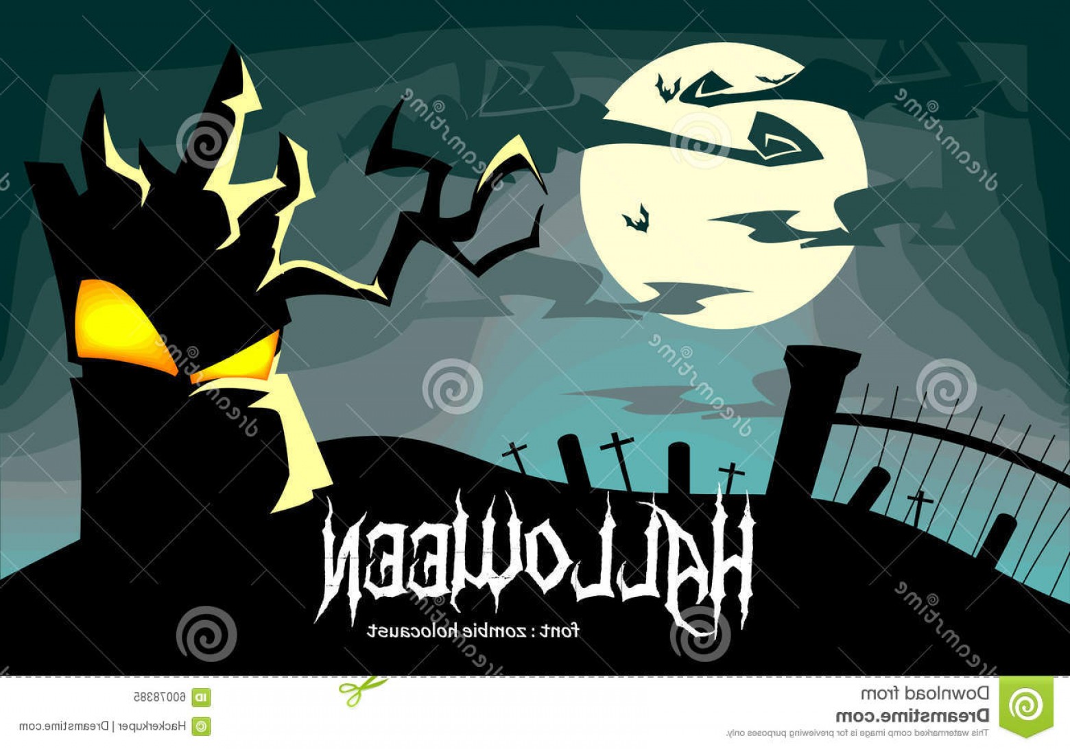 1560x1093 Creepy Halloween Vector Hill Cqrecords
