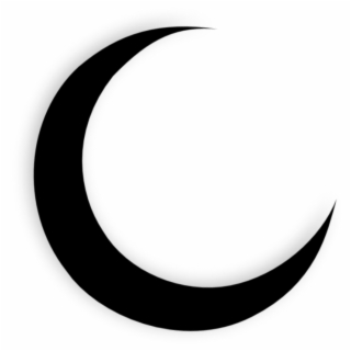 320x320 Crescent Vector Clip Art