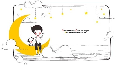 502x285 Crescent Moon Vector Free Vector Download