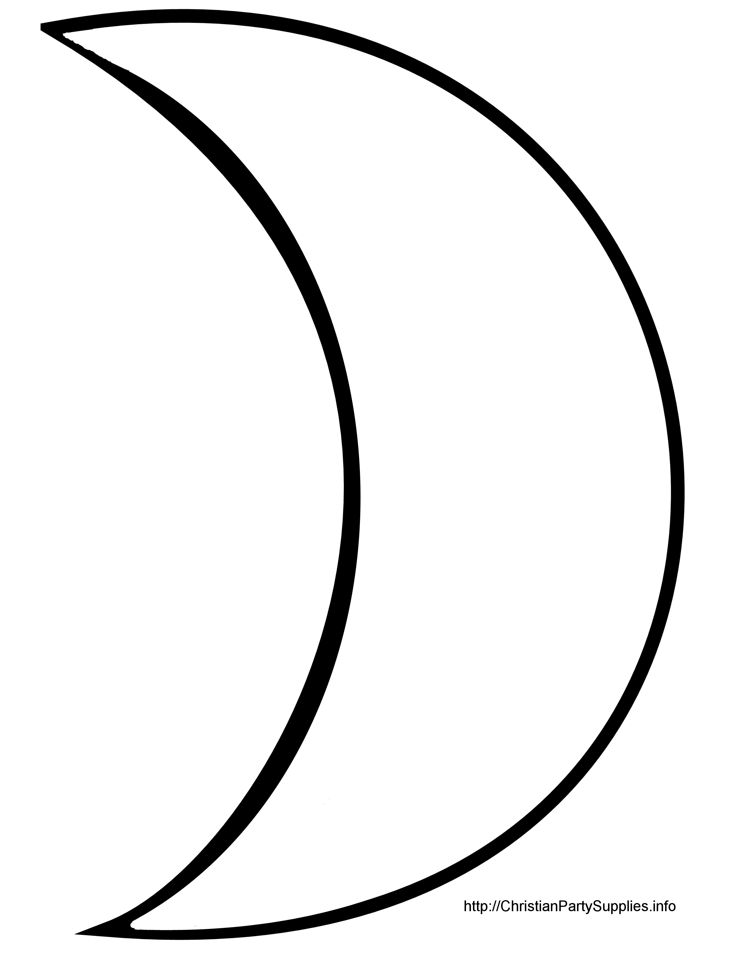 Crescent Moon Vector Free at Vectorified.com | Collection of Crescent ...