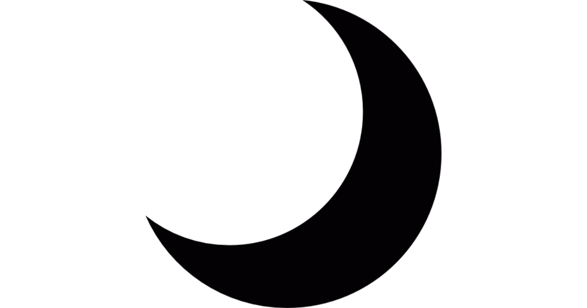 1200x630 Waning Moon Free Vector Icons Designed