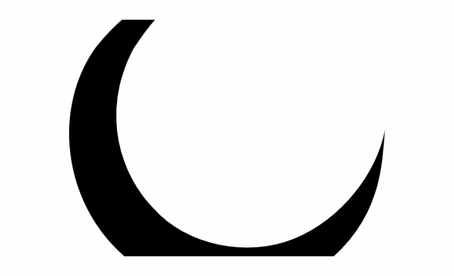 920x560 Crescent Clipart Half Moon