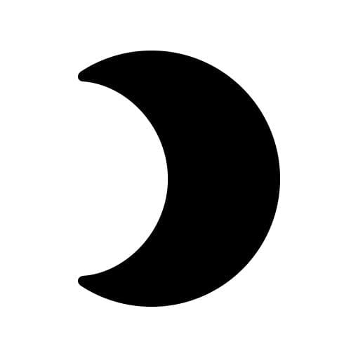 510x510 Moon Crescent