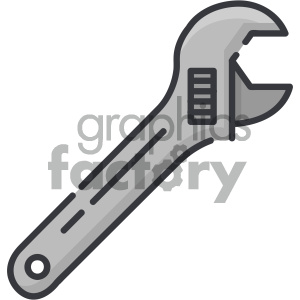 300x300 Crescent Wrench Clipart