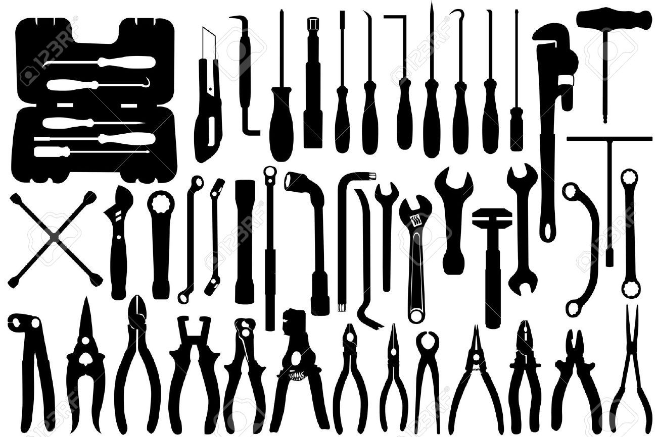 1300x866 Crescent Wrench Vector