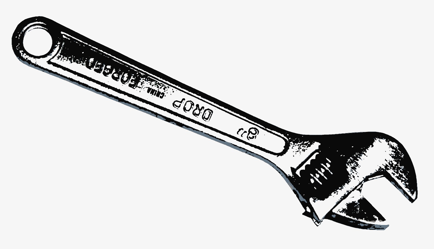 1500x861 Adjustable Wrench Free Images At Vector Clip