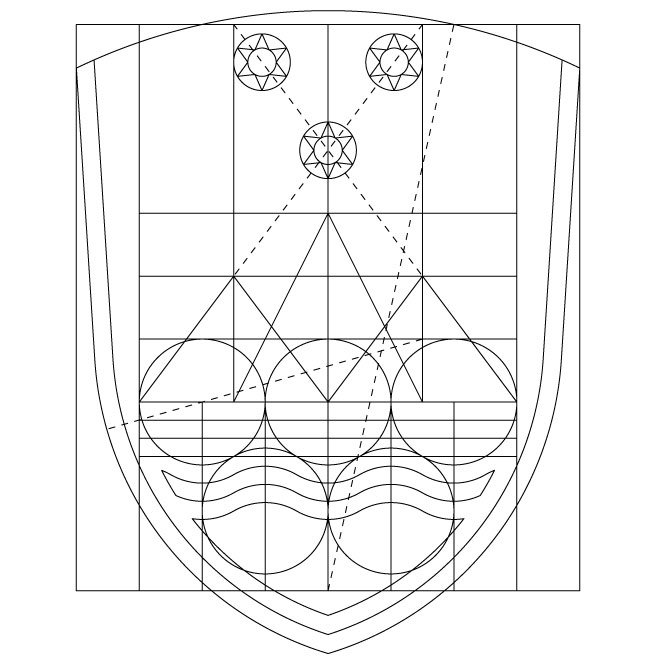 660x660 Slovenia Outline Crest Vector