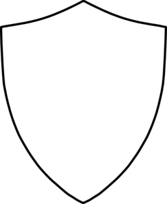 243x297 Badge Outline Clip Art