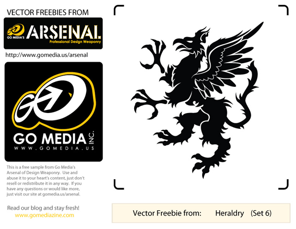 600x464 Free, Vintage Vector, Medieval Heraldry Graphics