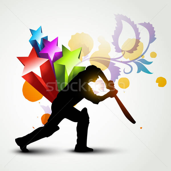 600x600 Cricket Background Vector Illustration Pinnacle Animates