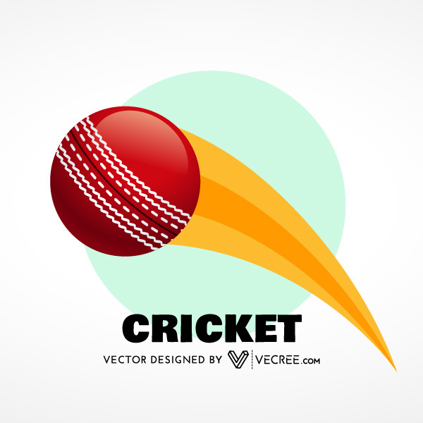 600x600 Cricket Ball In Throwing Action Free Vector Free Vectors Ui