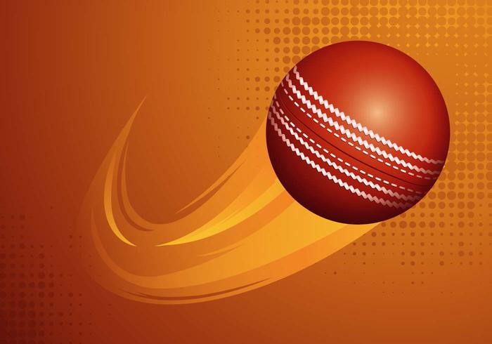 700x490 Cricket Ball Vector Illustration